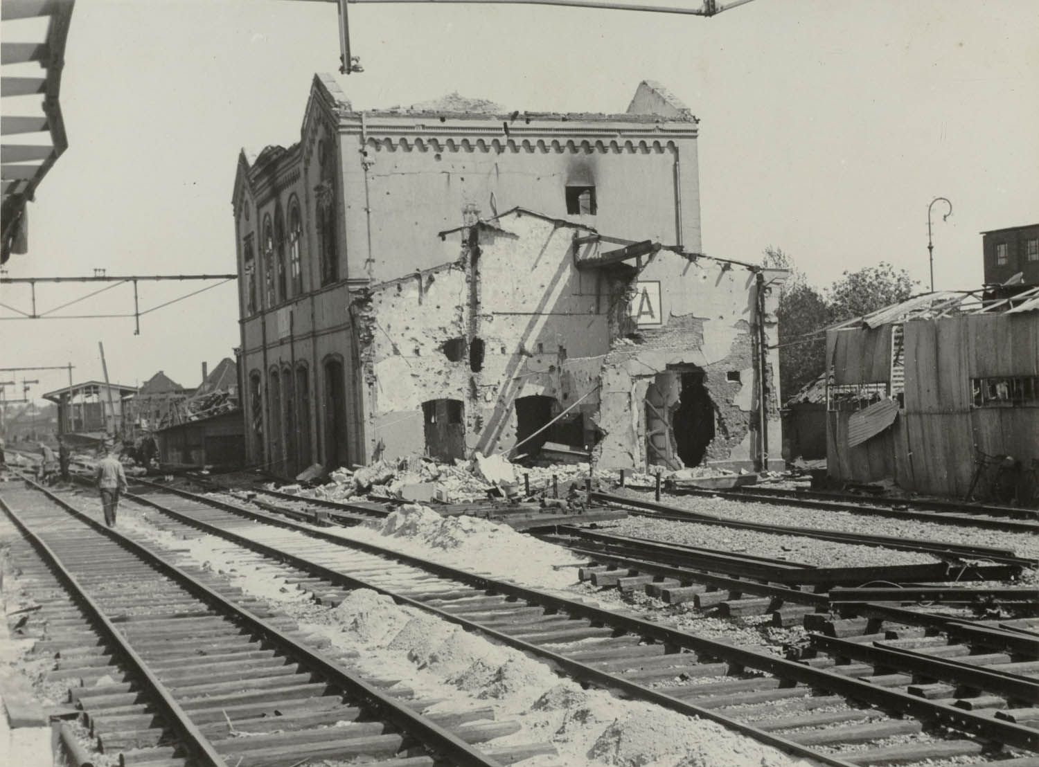 Gouda, vernield station