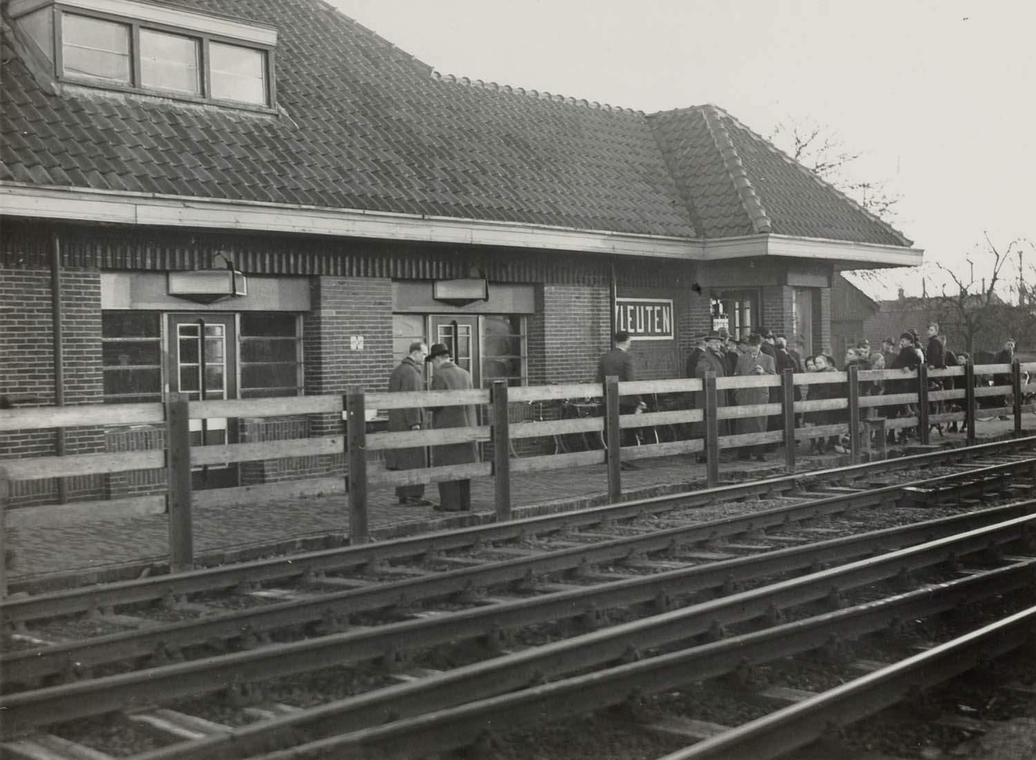 Wederindienststelling Station Vleuten, 1948