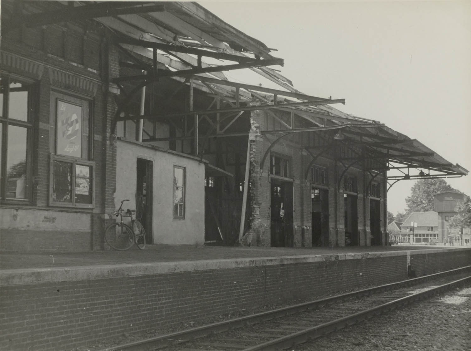 Nunspeet 1947, tegenwoordige toestand van het station