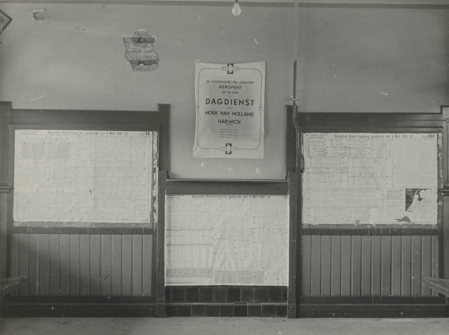 Nunspeet 1947, tegenwoordige toestand van het station