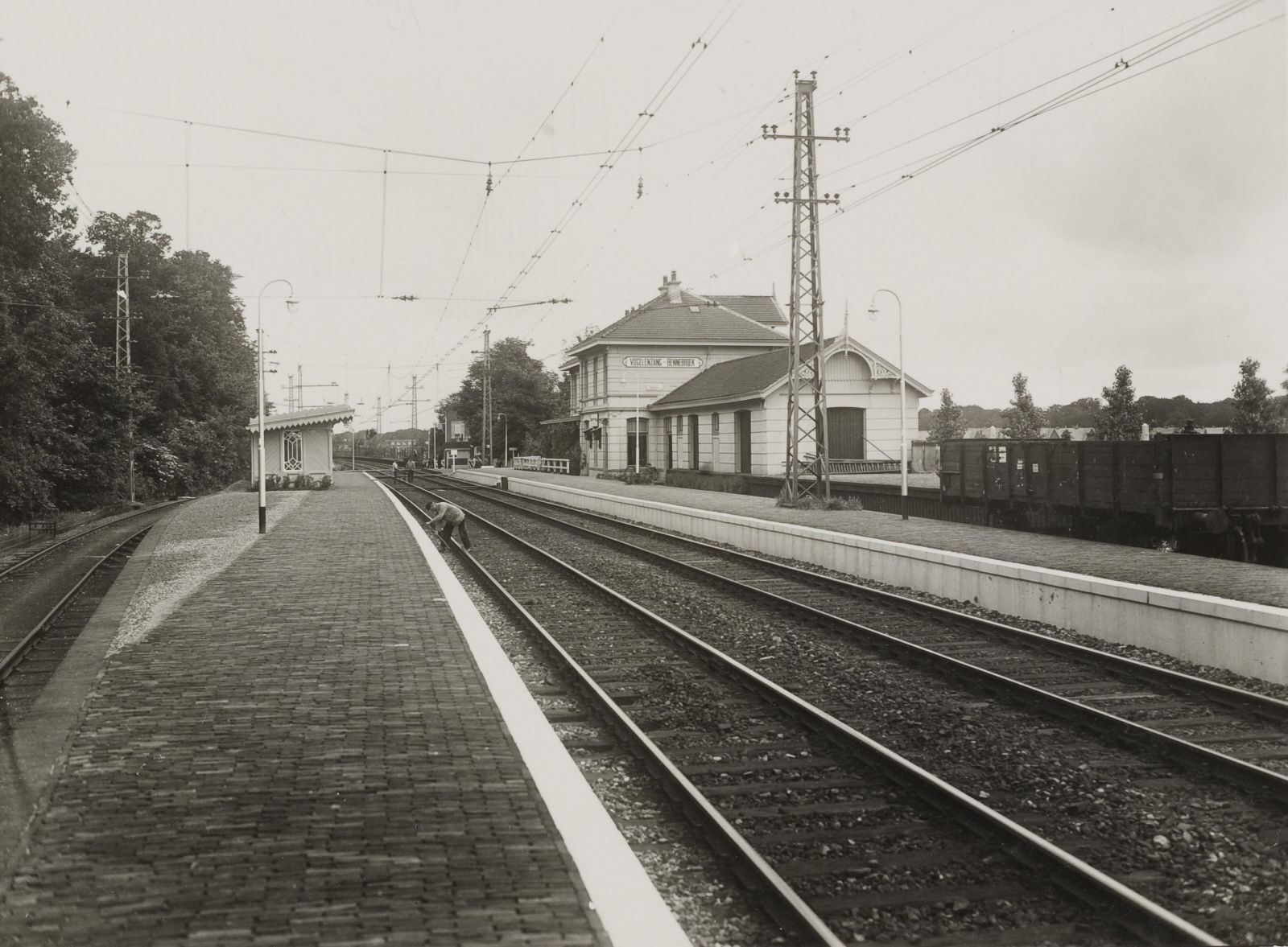 Het station van Vogelenzang-Bennebroek